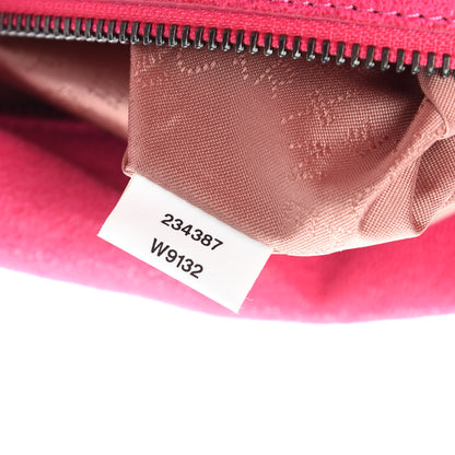 Stella McCartney Shaggy Deer Falabella Fold Over Tote Hot Pink 10 of 12