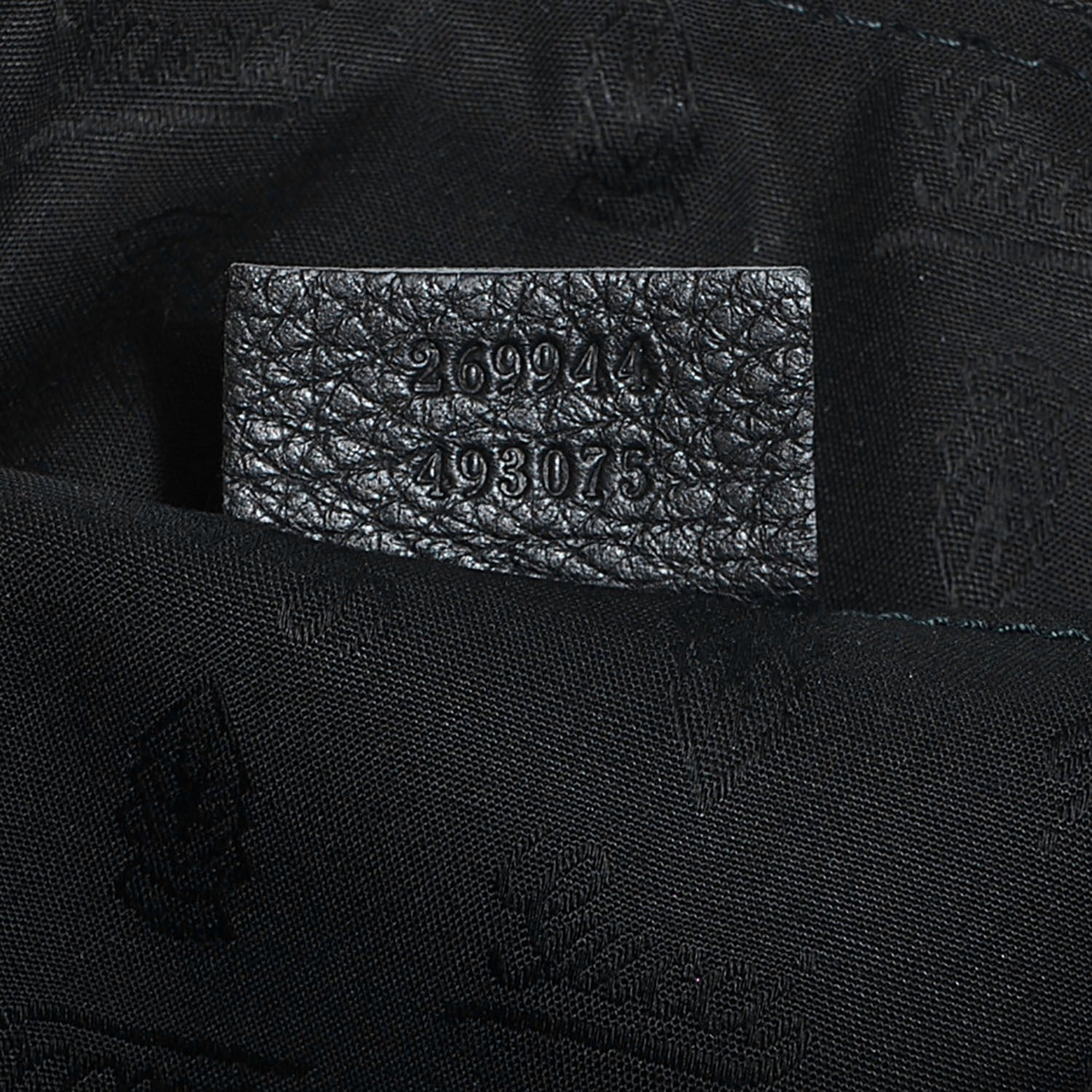 Gucci Deerskin Sienna Small Clutch Black 7 of 7