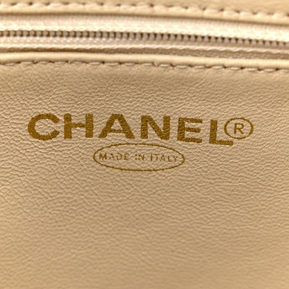 Chanel Caviar Quilted Medallion Tote Light Beige 6 of 16