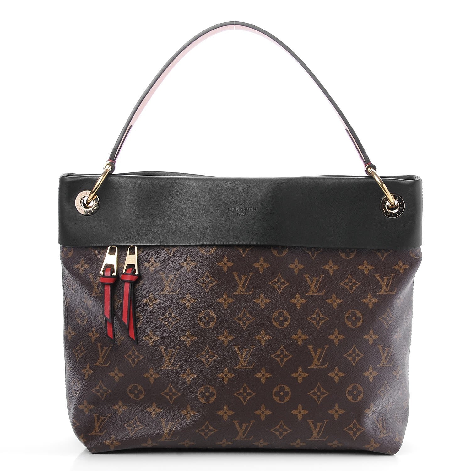 Louis Vuitton Monogram Tuileries Hobo Black 1 of 6