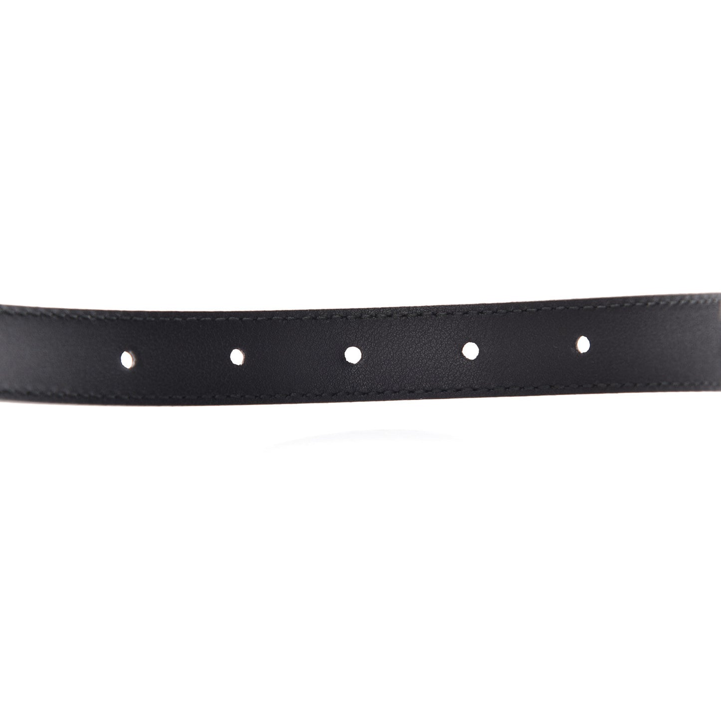 Calfskin Double G 20mm Belt 75 30 Black