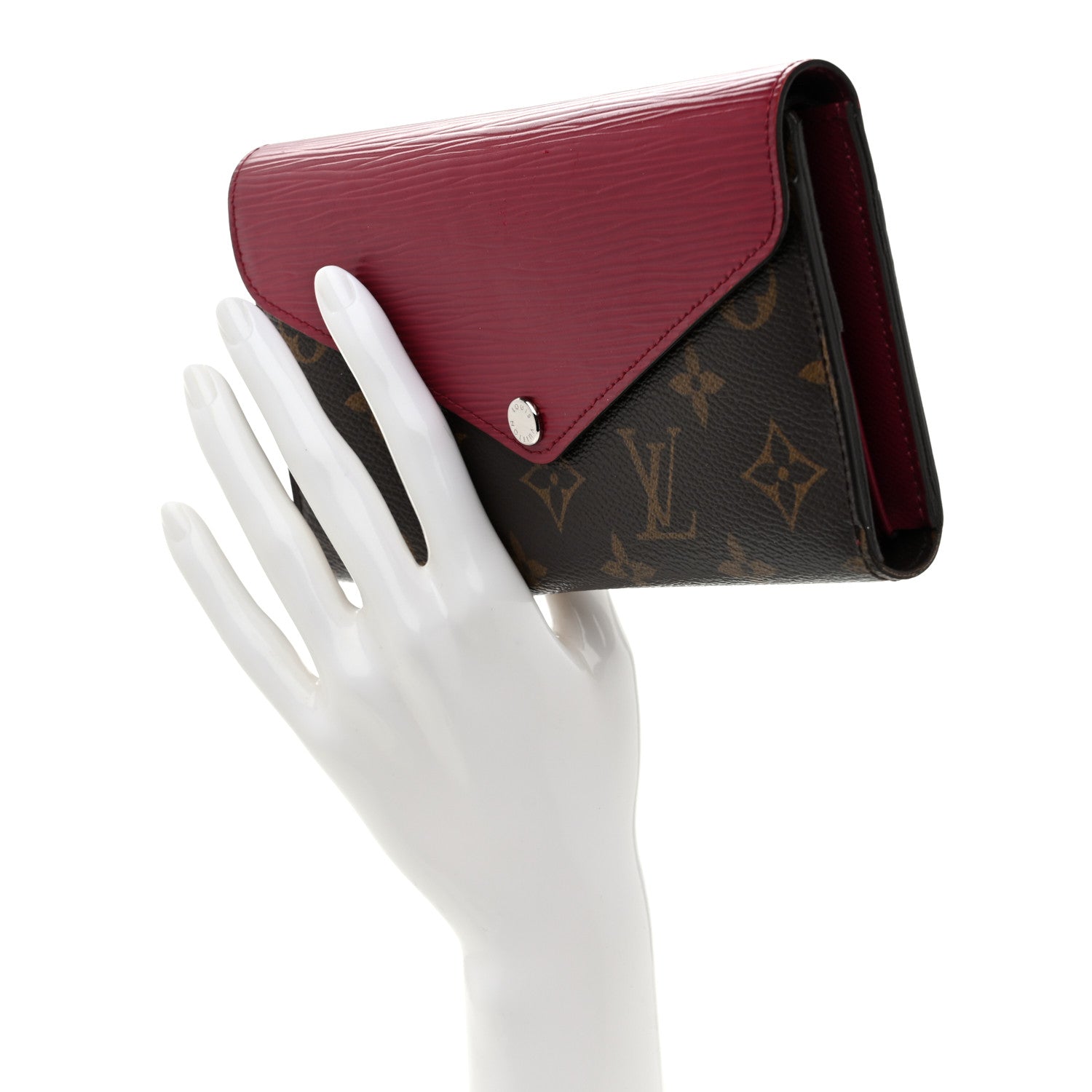 Louis Vuitton Monogram Epi Marie-Lou Long Wallet Fuchsia 2 of 8