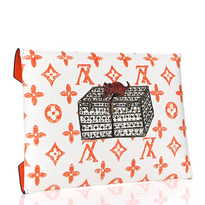 Louis Vuitton Catogram Medium Kirigami Pochette White 2 of 5