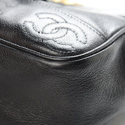 Chanel Caviar CC Backpack Black 10 of 15