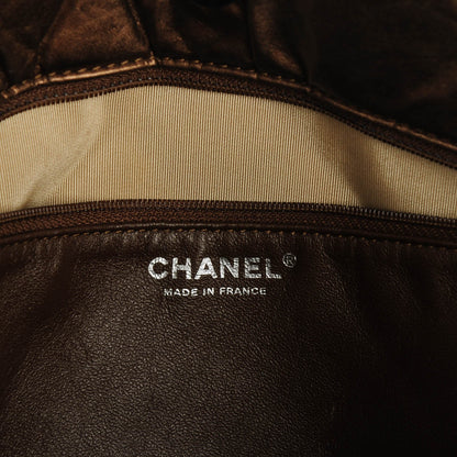 Chanel Aged Calfskin Quilted Reissue 2.55 Tote Bronze 6 of 7