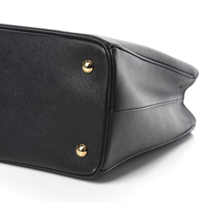 Prada Saffiano Lux Medium Tote Black 8 of 12