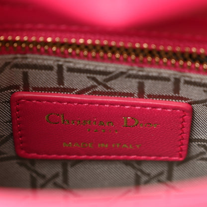 Christian Dior Lambskin Cannage Mini Lady Dior Pink 6 of 10