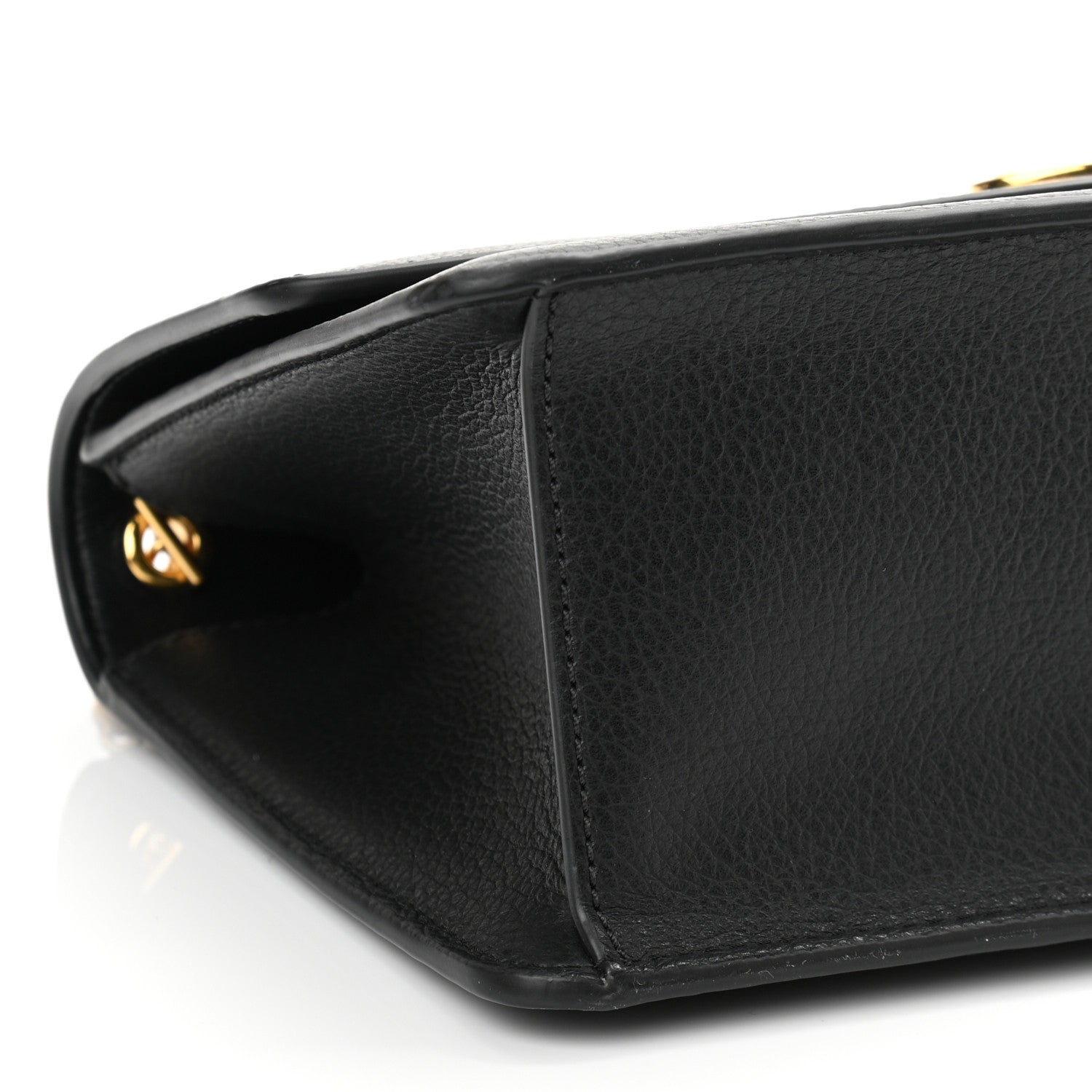 Mulberry Small Classic Grain Calfskin Medium Darley Black 8 of 10