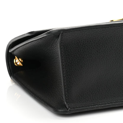 Mulberry Small Classic Grain Calfskin Medium Darley Black 8 of 10