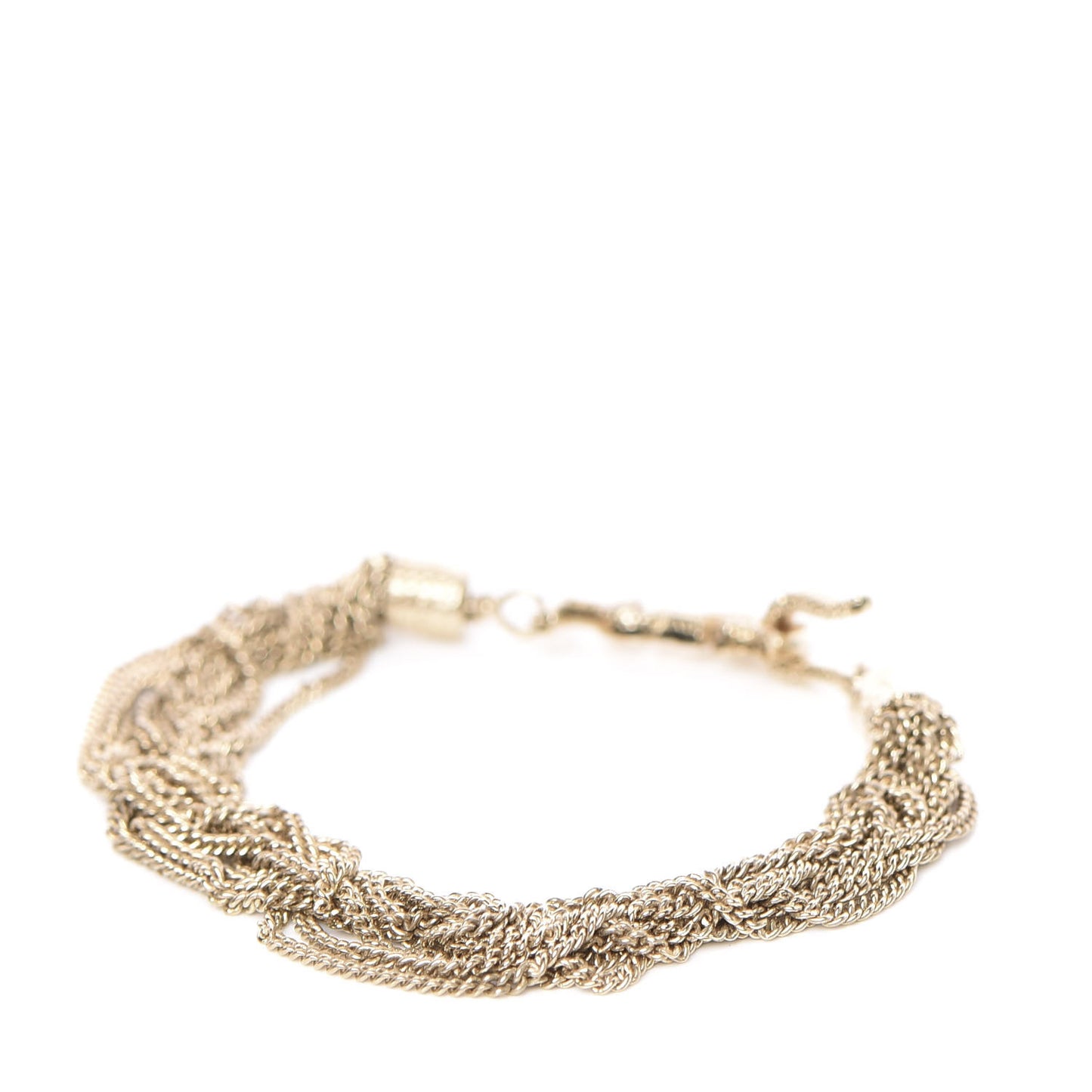 Lou Lou Twisted Chains Bracelet Gold