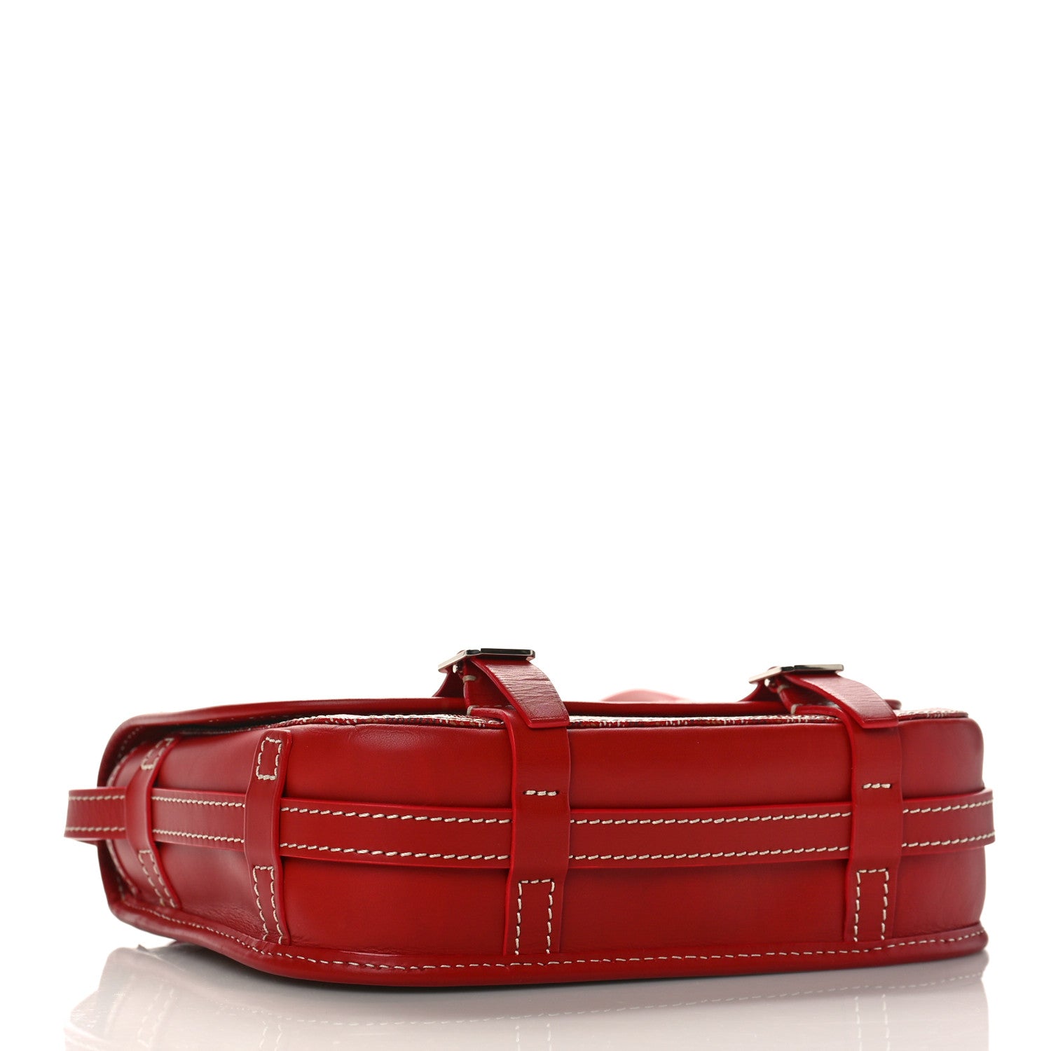 Goyard Goyardine Belvedere PM Messenger Bag Red 4 of 8