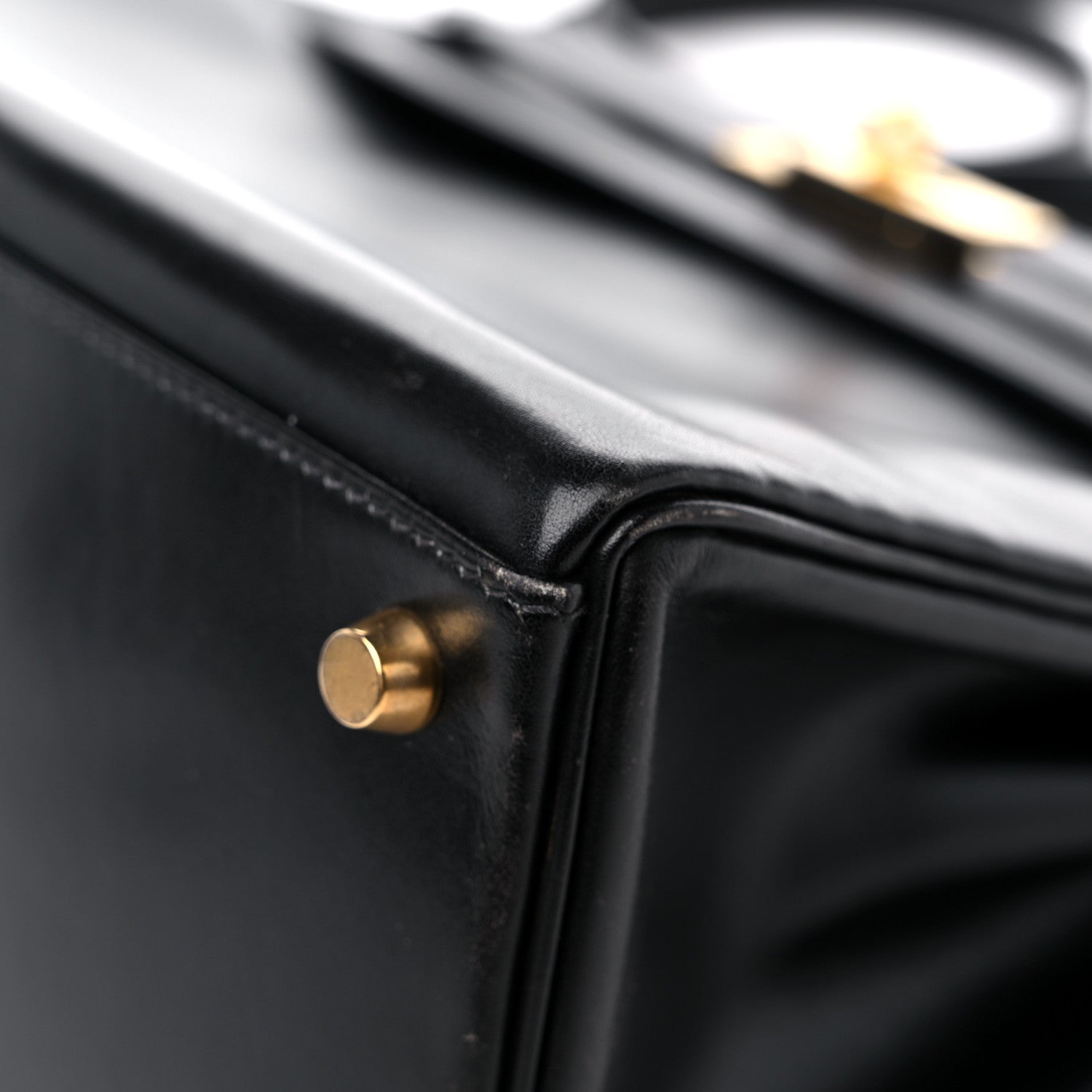Hermes Box Kelly Retourne 32 Black 9 of 21