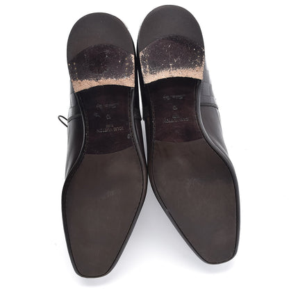 Louis Vuitton Mens Calfskin Damier Delaware Lace Up Shoes 13 Brown 7 of 10