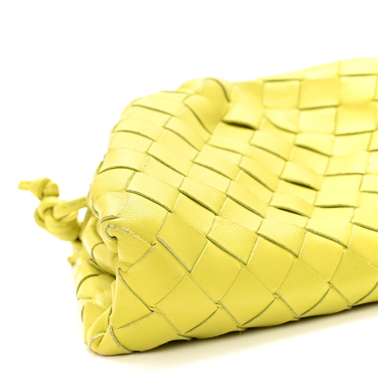 Nappa Intrecciato The Mini Pouch Kiwi