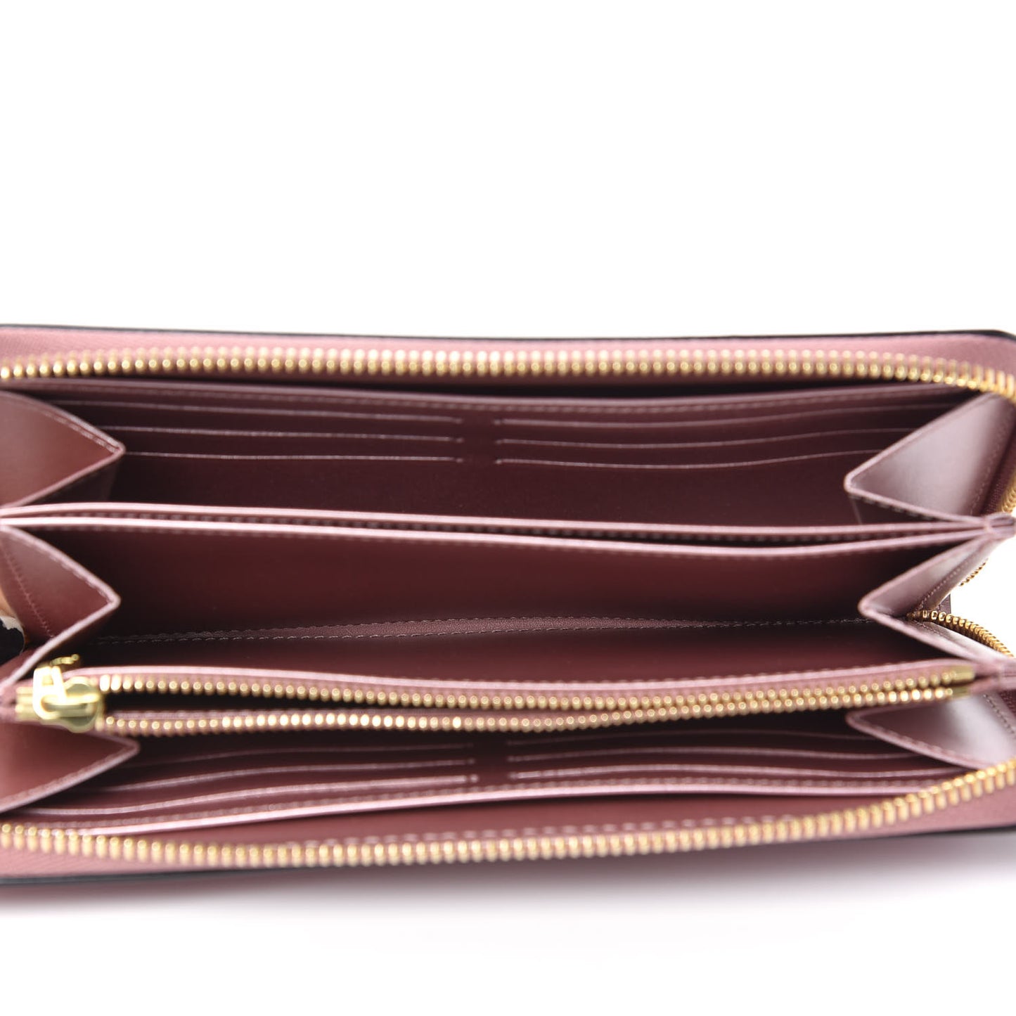 Vernis Zippy Wallet Metallic Pale Pink