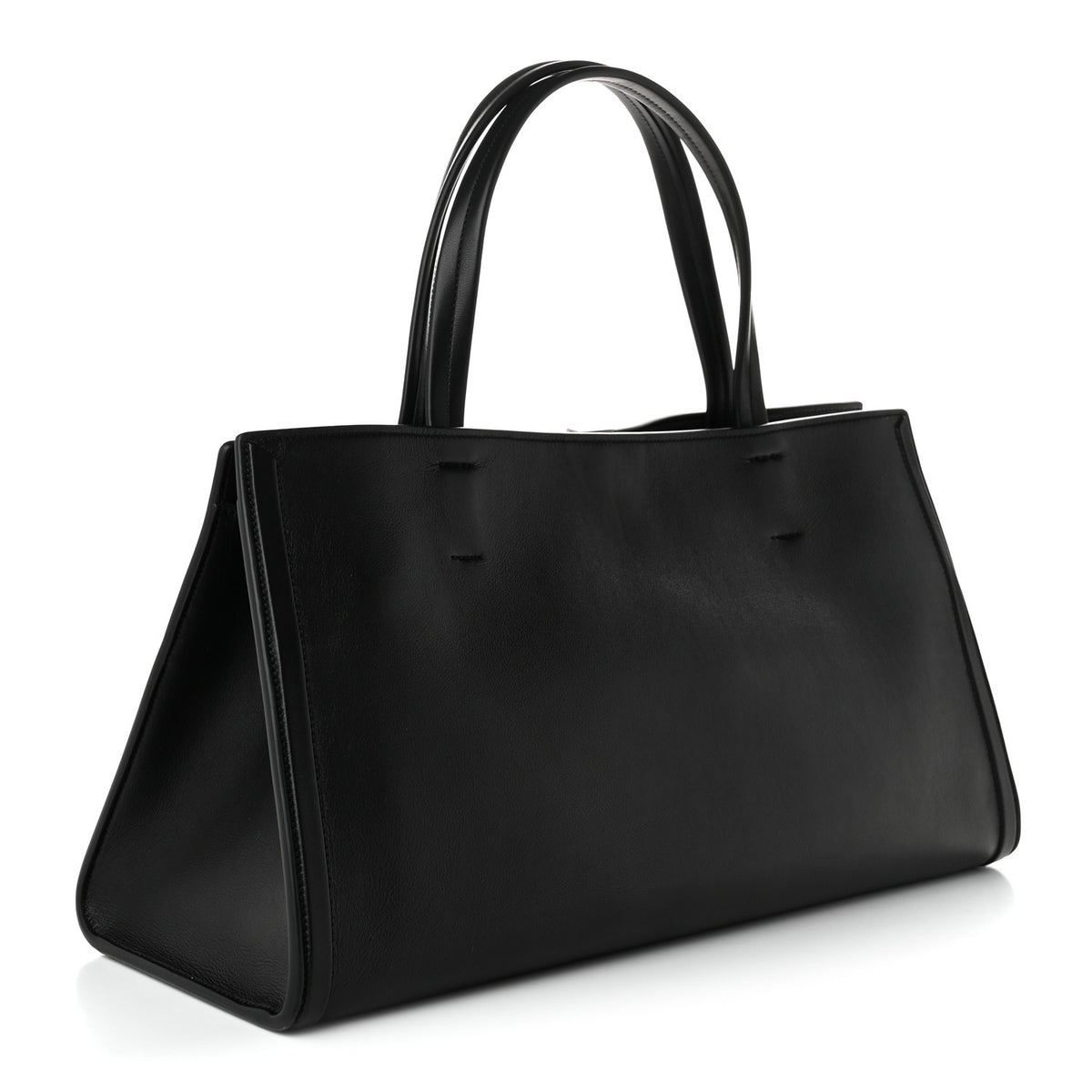 Soft Calfskin Small Kit Cabas Black