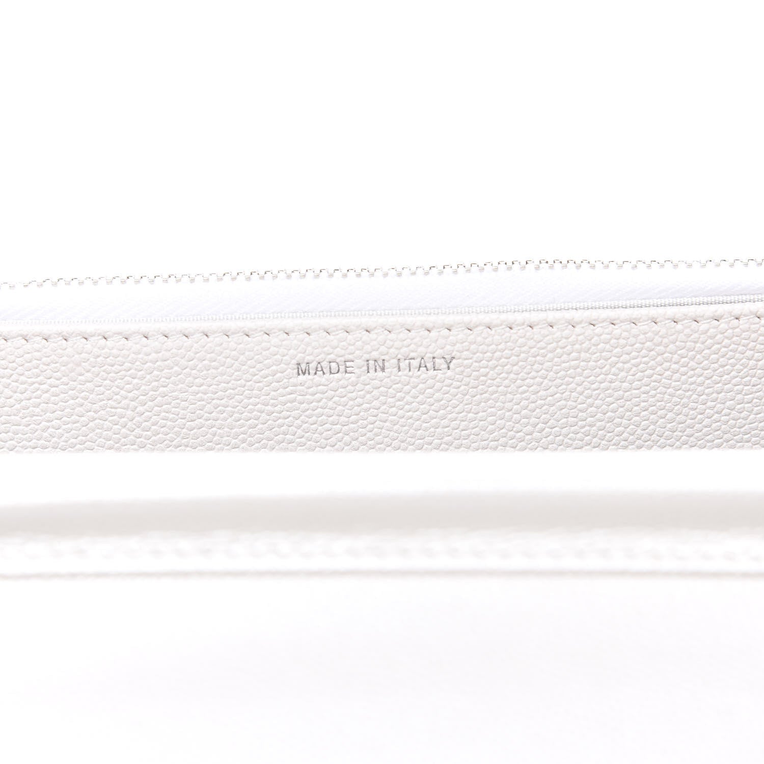 Chanel Iridescent Caviar Quilted Golden Class Wallet On Chain WOC White 6 of 10
