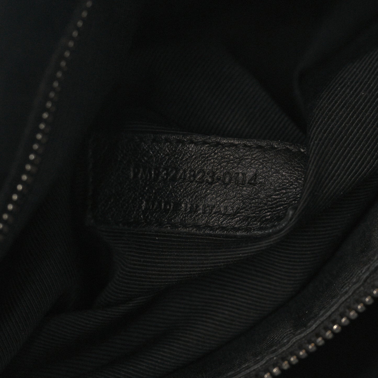 Calfskin Crocodile Embossed Small Sac de Jour Black