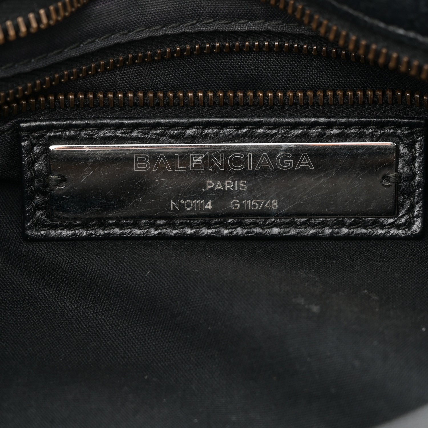 Balenciaga Agneau Classic Hardware City Black 6 of 10