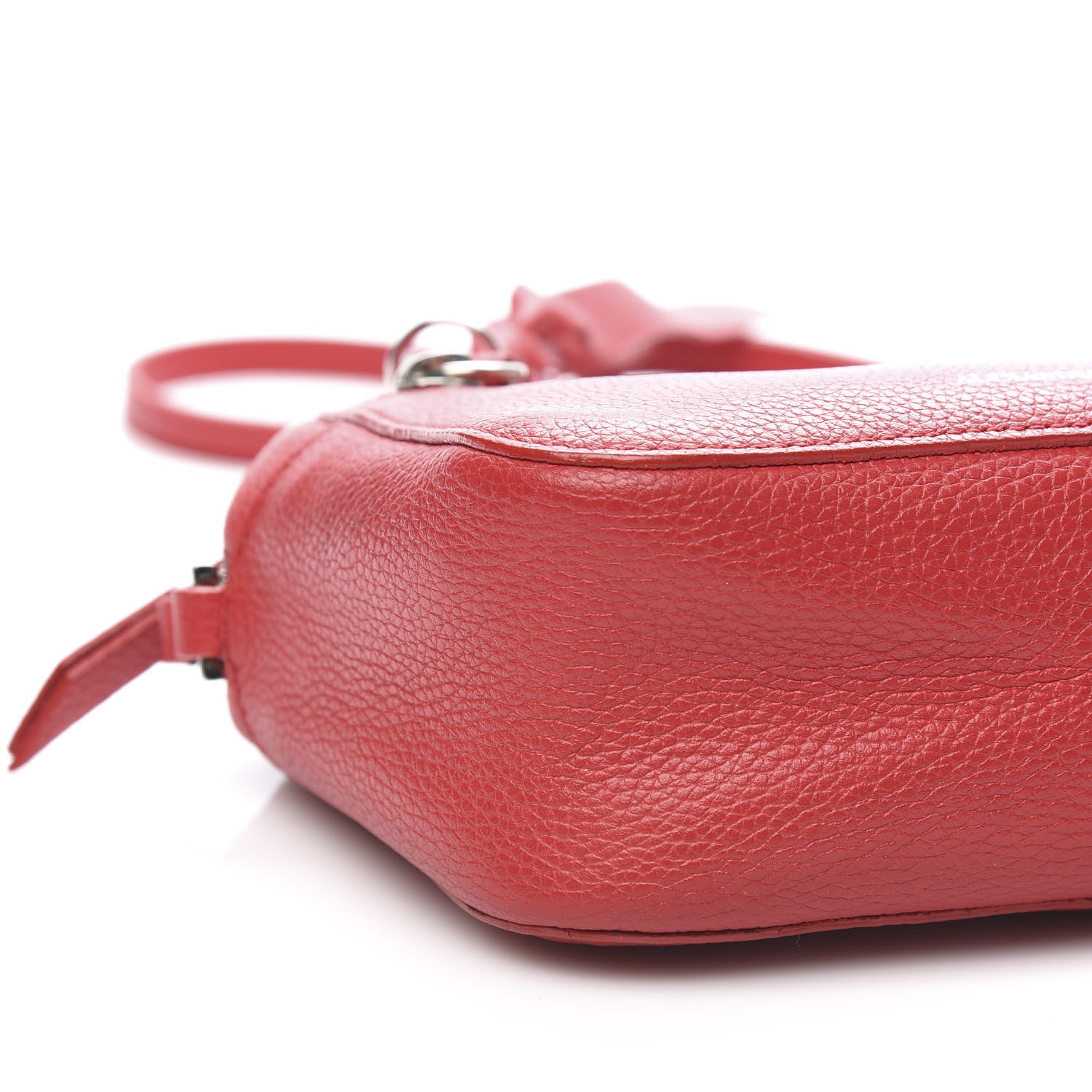 Alexander McQueen Calfskin Skull Camera Shoulder Bag Red 7 of 9