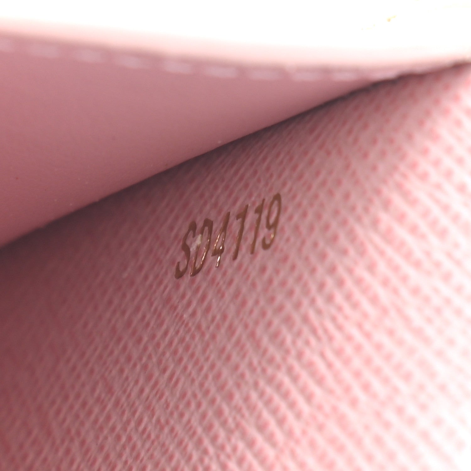 Louis Vuitton Damier Azur Victorine Wallet Rose Ballerine 7 of 9