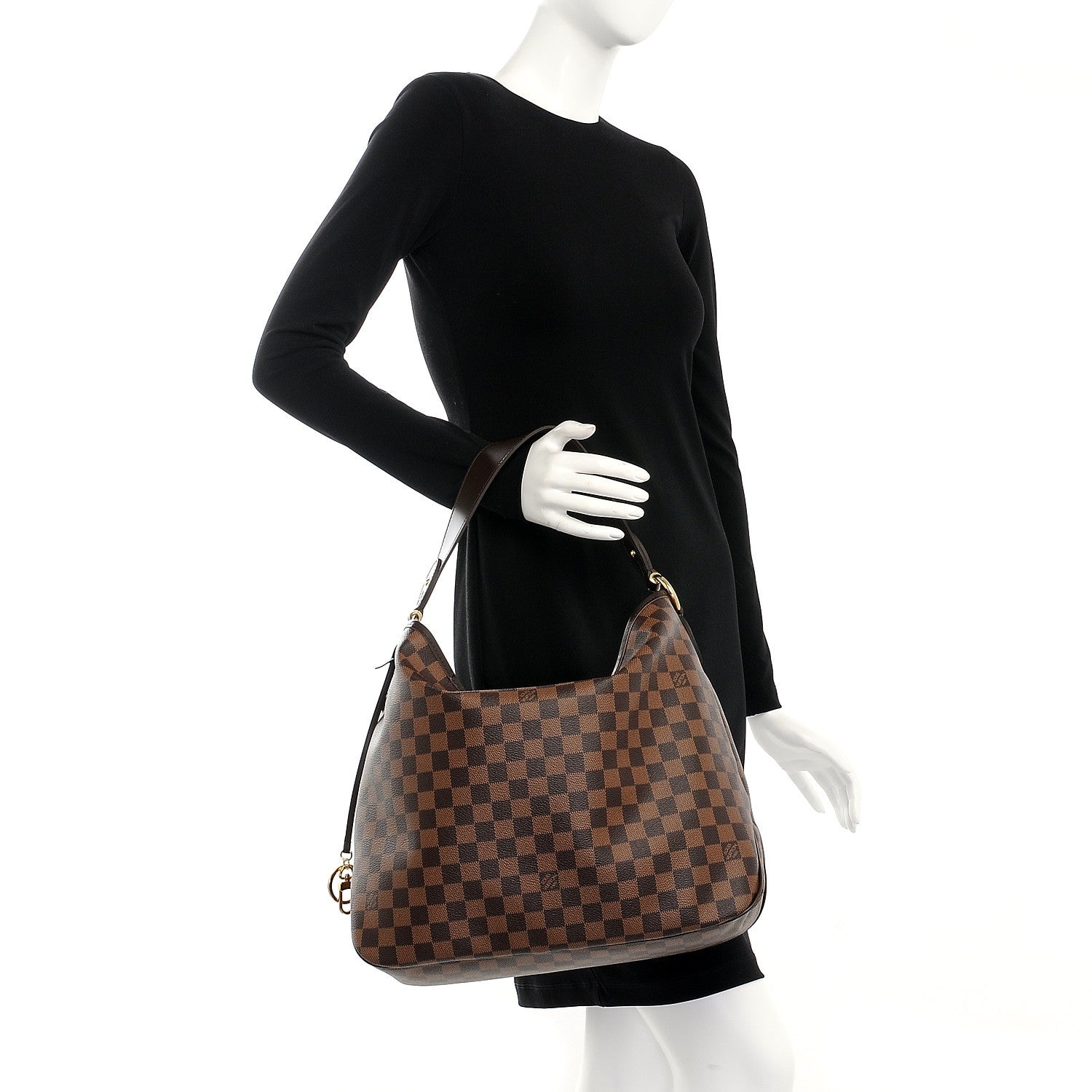 Louis Vuitton Damier Ebene Delightful MM 2 of 8