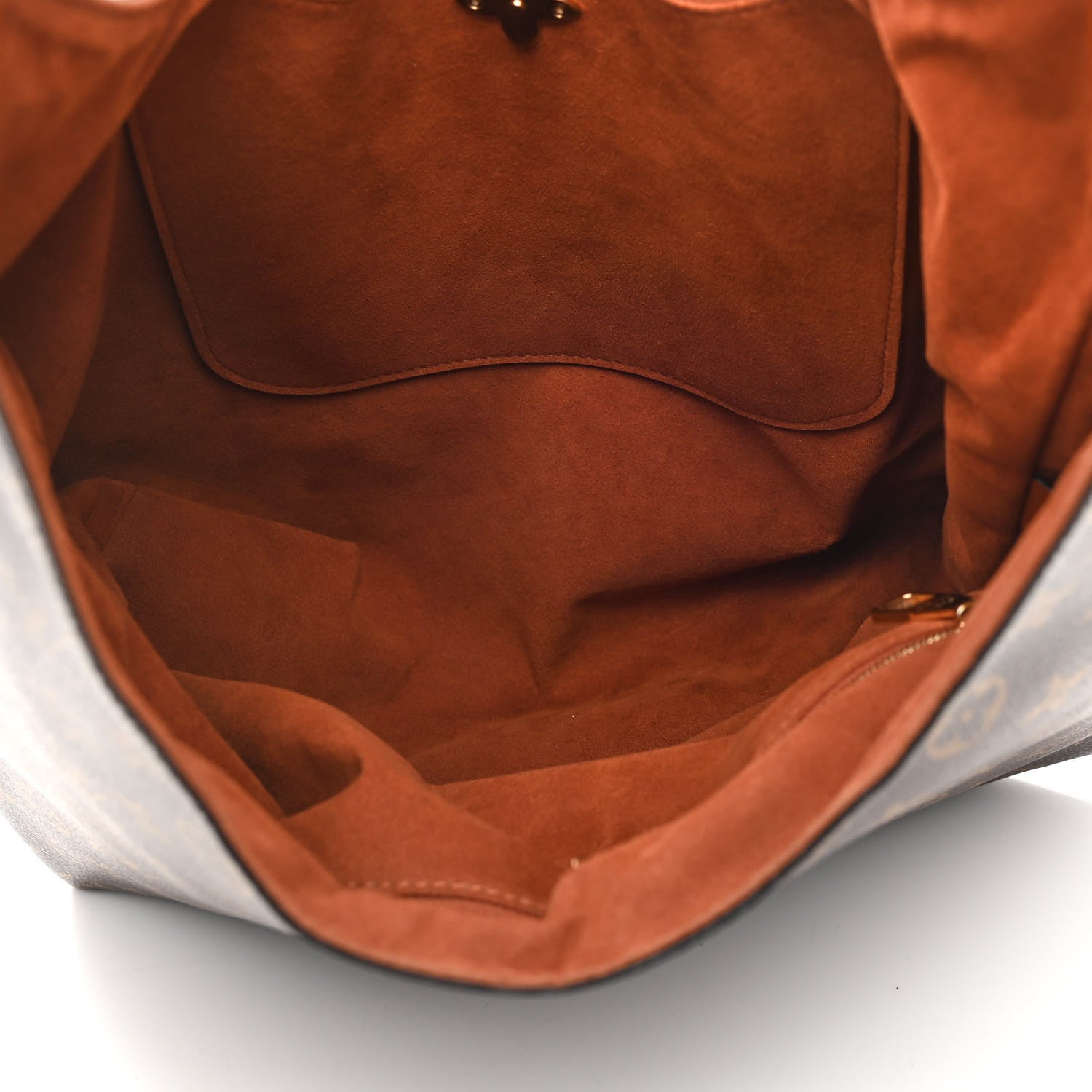 Louis Vuitton Monogram Flower Hobo Caramel 5 of 9