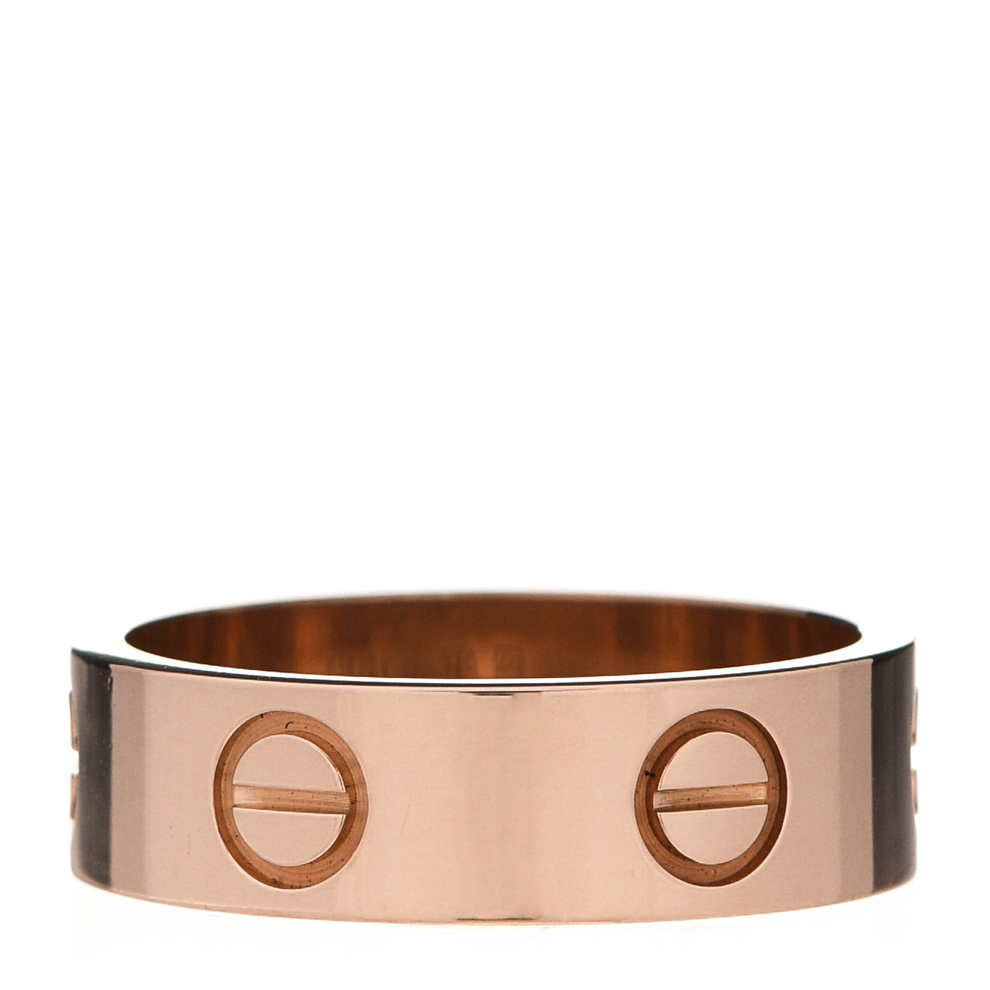 18K Pink Gold 5.5mm LOVE Ring 52 6