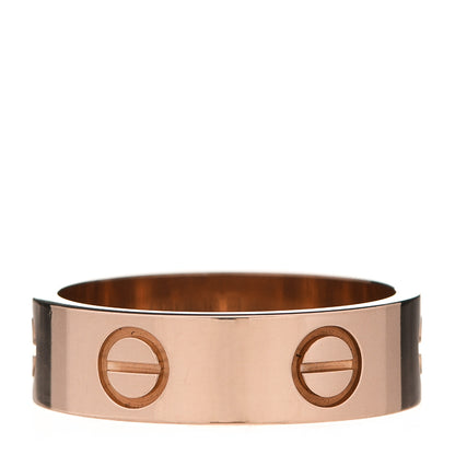 Cartier 18K Pink Gold 5.5mm LOVE Ring 52 6 3 of 5