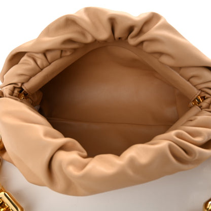 Bottega Veneta Calfskin Chain Pouch Almond 5 of 10