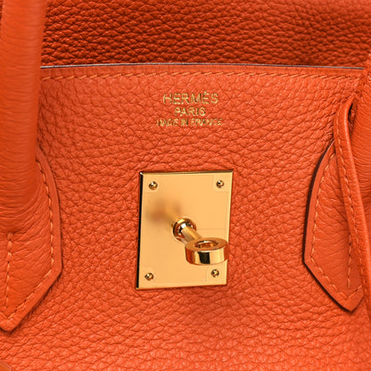 Hermes Togo BIRKIN 35 Orange 6 of 12