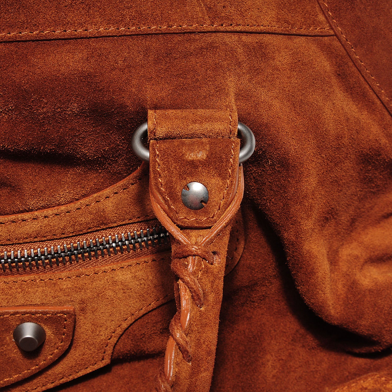 Balenciaga Baby Daim Suede Work Chataigne 14 of 15