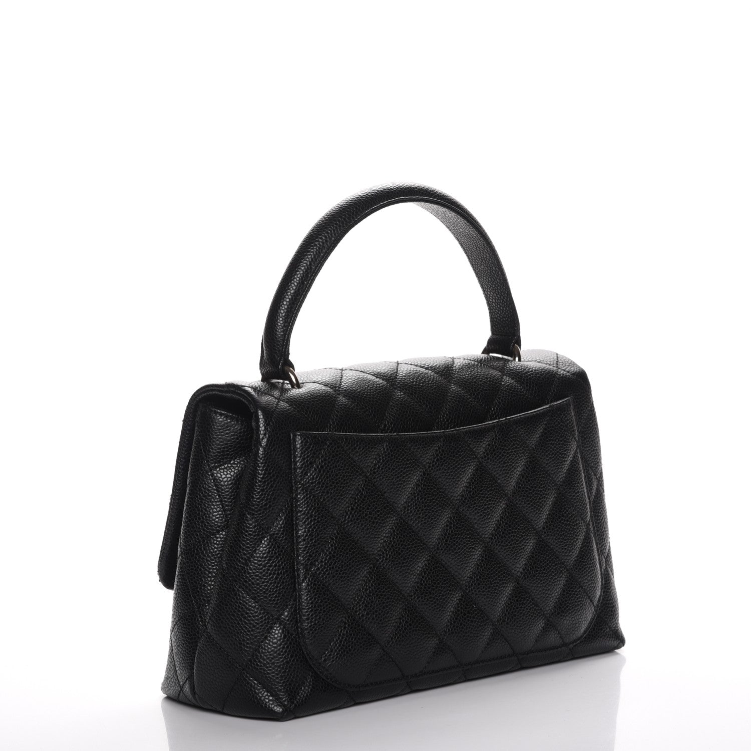 Chanel Caviar Quilted Medium Kelly Flap Bag Black 3 of 8
