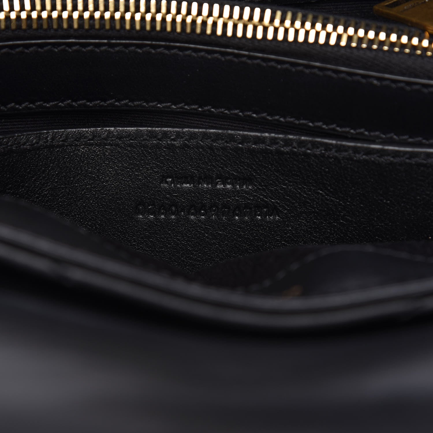 Saint Laurent Calfskin Y Quilted Monogram Small Loulou Chain Satchel Black 9 of 11