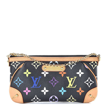 Louis Vuitton Monogram Multicolor Pochette Milla MM Black 1 of 11