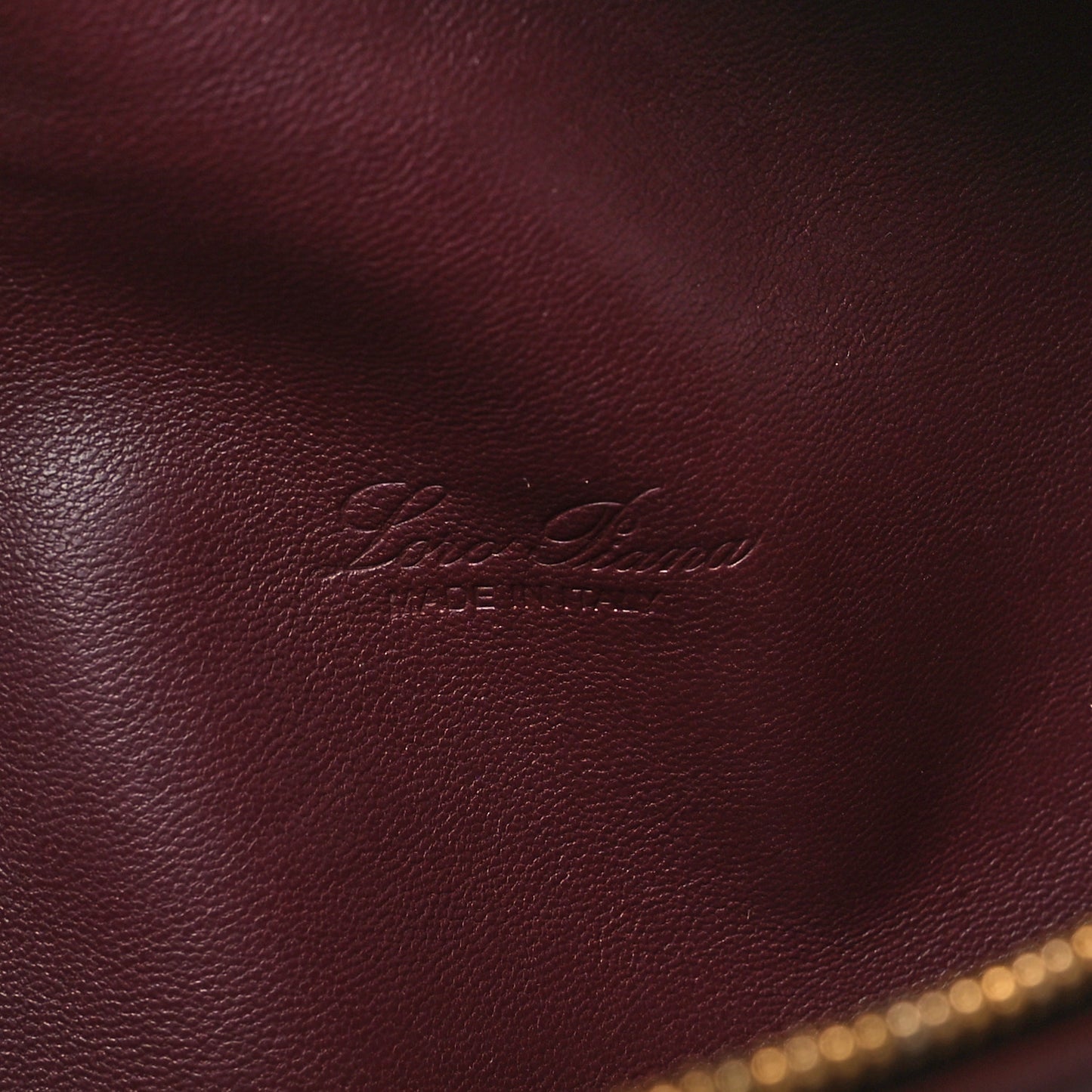 Cashmere Virgin Wool Extra Bag L19 Oxblood