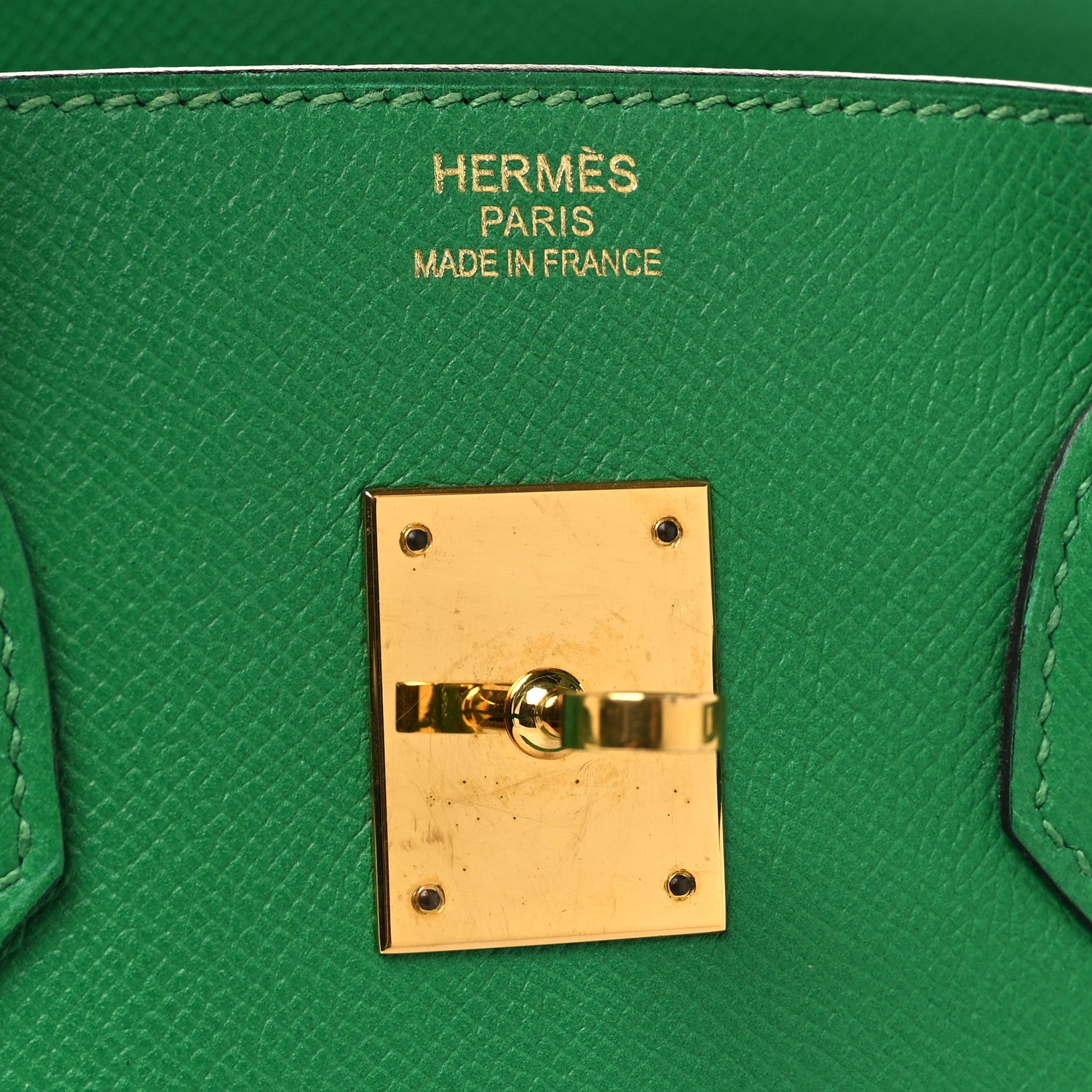 Hermes Epsom Birkin 35 Bambou 6 of 17
