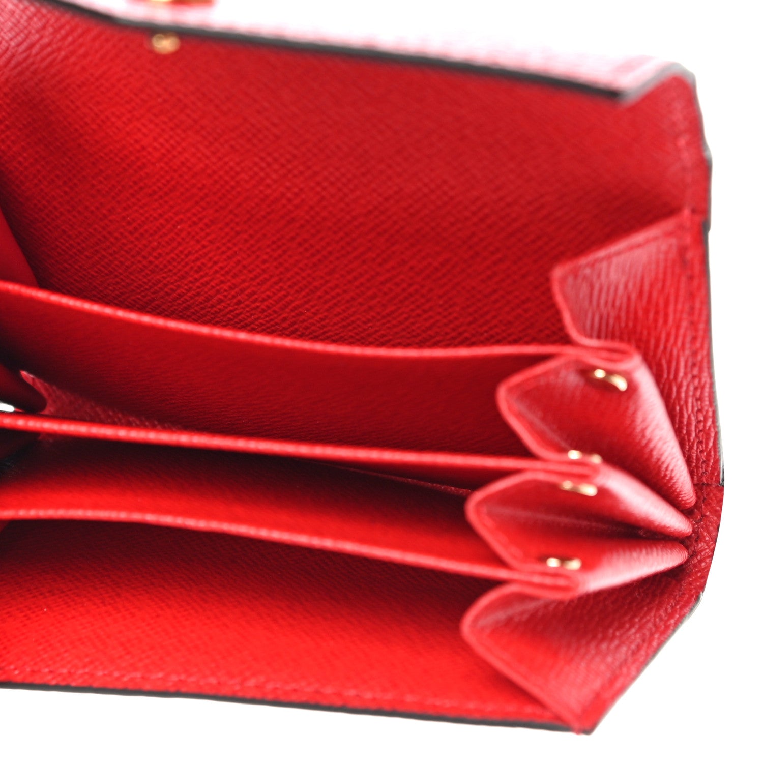 Louis Vuitton Monogram Sarah Multicartes Coquelicot 5 of 11