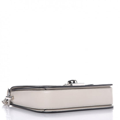 Prada Glace Calfskin Arcade Crossbody Bag Talco 4 of 8