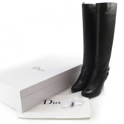 Christian Dior Leather Urban Boots 39.5 Black 4 of 7