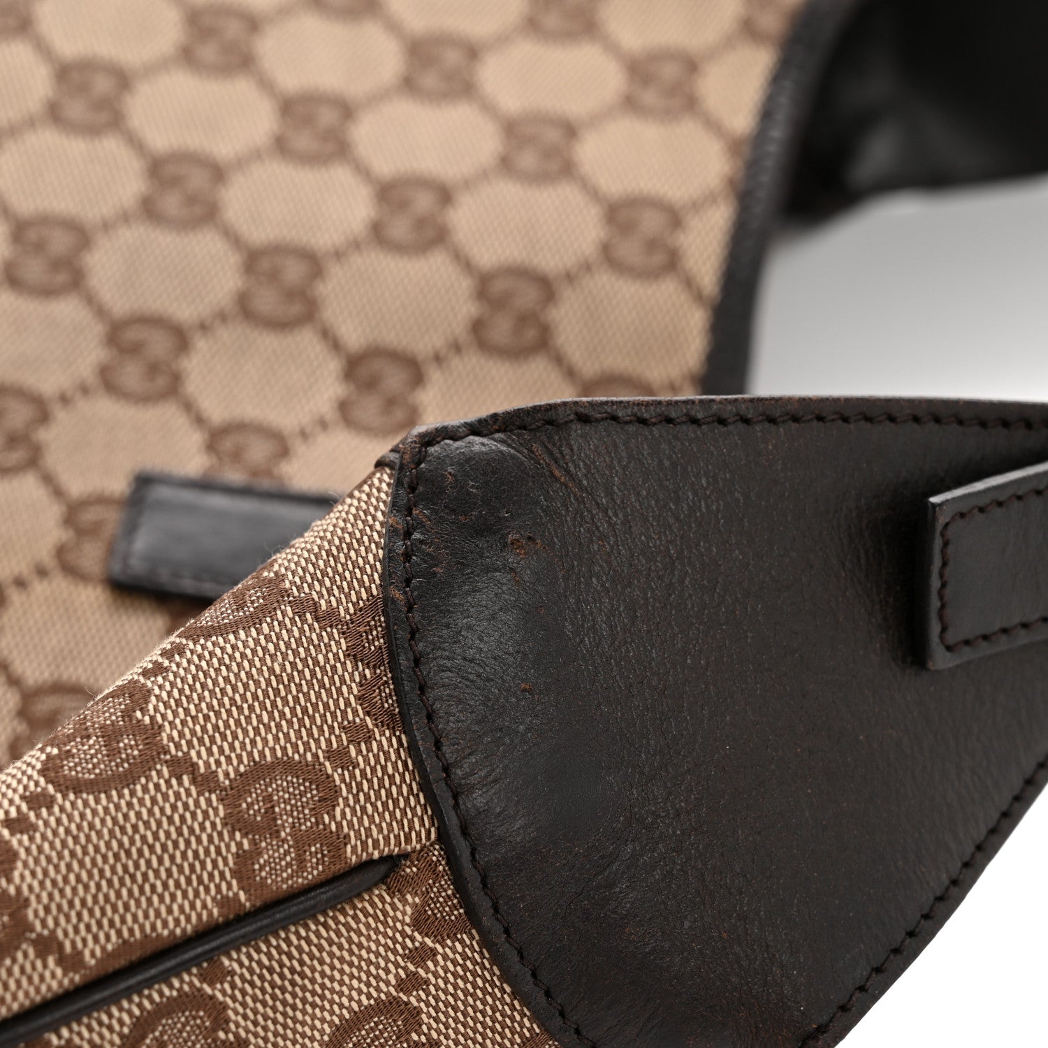 Gucci Monogram Web Jackie O Hobo Dark Brown 16 of 16