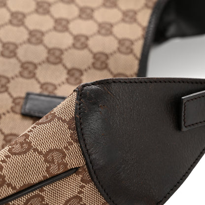 Gucci Monogram Web Jackie O Hobo Dark Brown 16 of 16