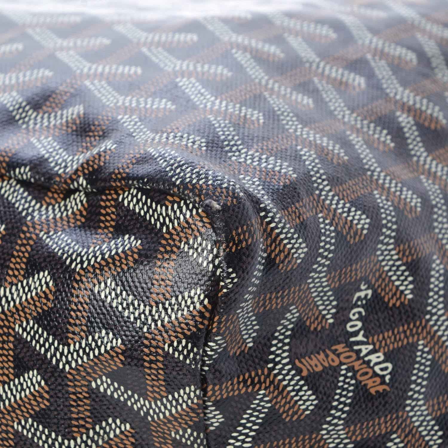 Goyard Goyardine Saint Louis PM Black Gold 11 of 13