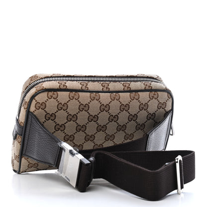 Gucci Monogram Belt Bag Dark Brown 3 of 11