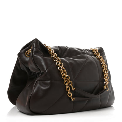Saint Laurent Lambskin Matelasse Monogram Large Jamie 4.3 Dark Sweet Chocolate 3 of 10