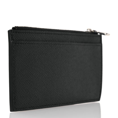 Louis Vuitton Taiga Coin Card Holder Black 3 of 9