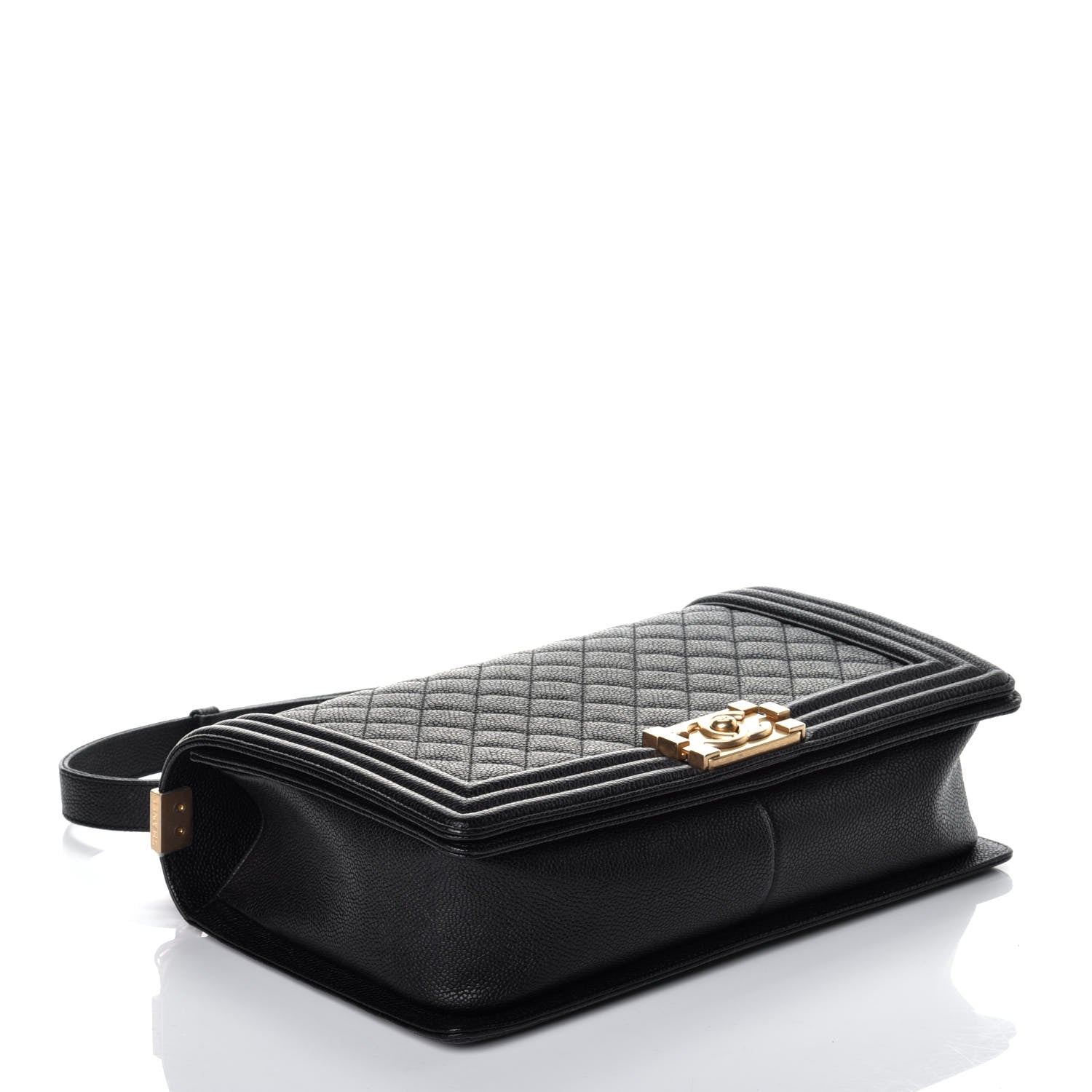 Chanel Caviar Quilted New Medium Boy Flap Black 4 of 10
