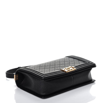 Chanel Caviar Quilted New Medium Boy Flap Black 4 of 10