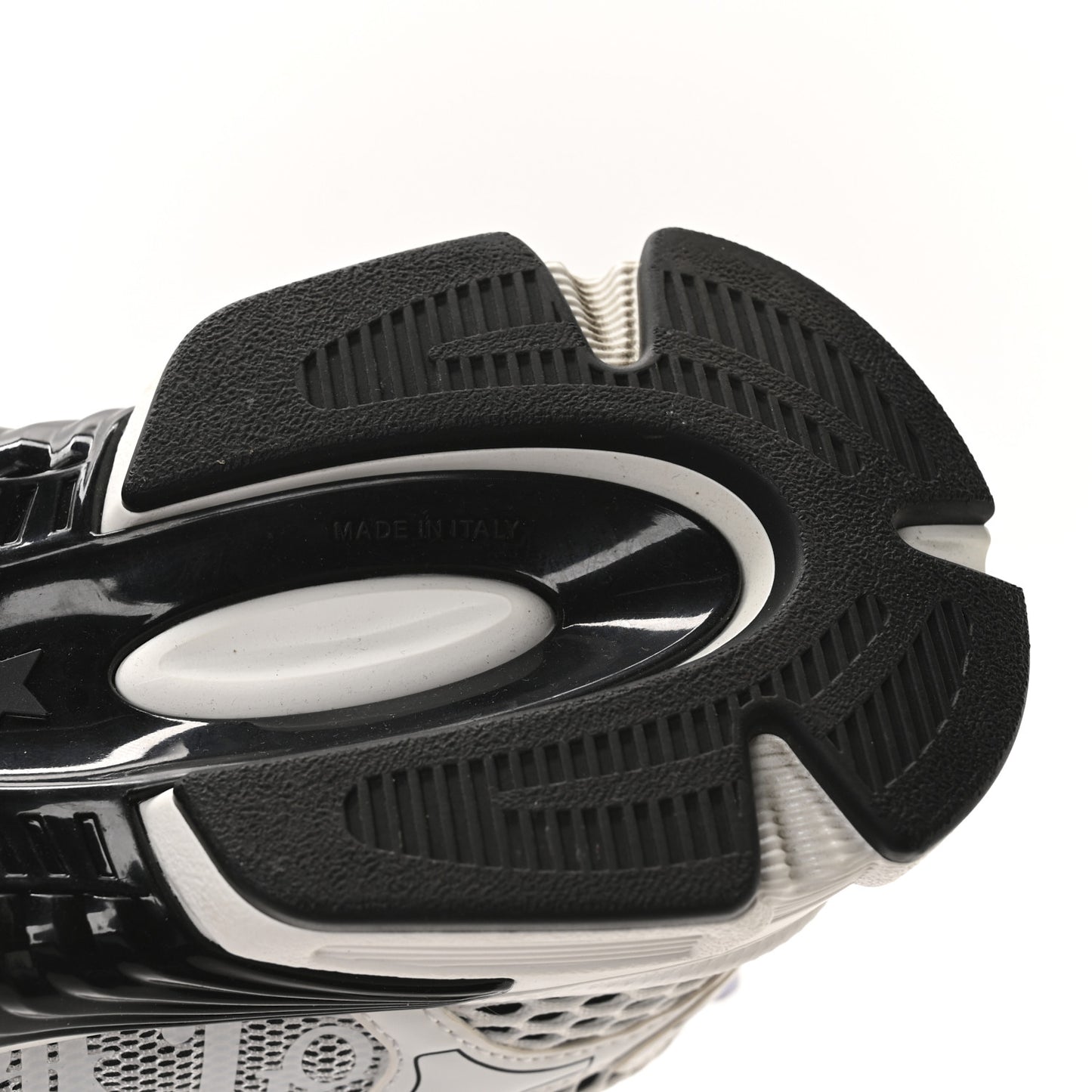 Technical Fabric Mesh Oblique Dior Vibe Sneakers  38 White Black