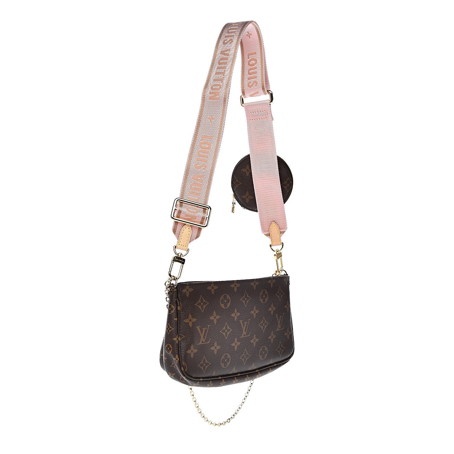 Louis Vuitton Monogram Multi Pochette Accessories Rose Clair 3 of 13